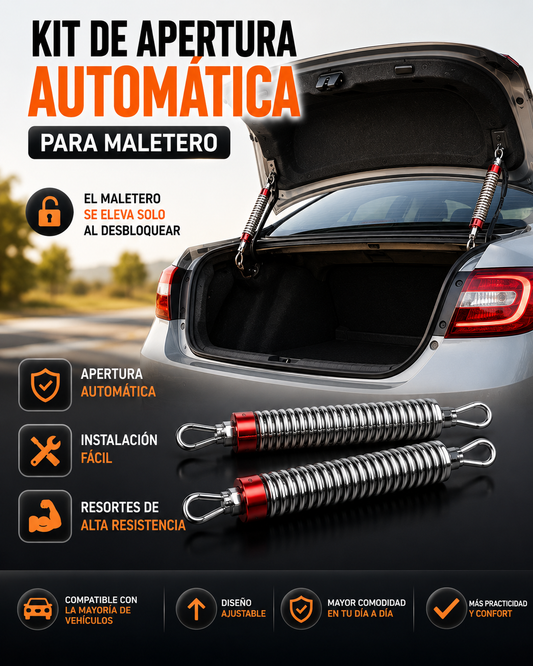 apertura automática de tu maletero